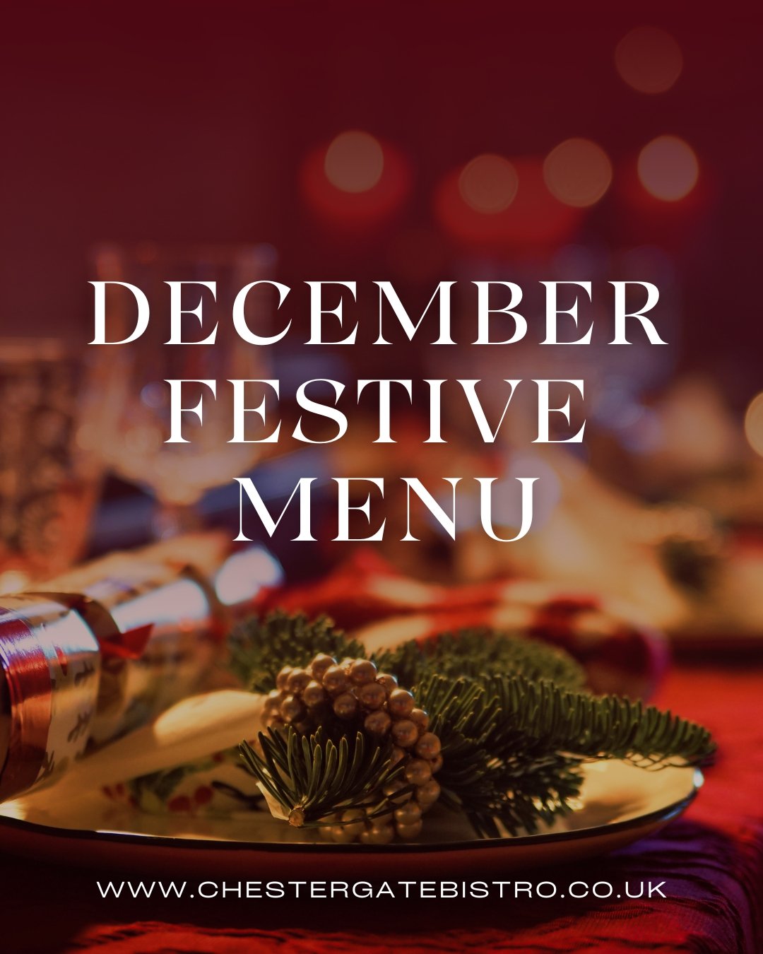 December Festive Menu